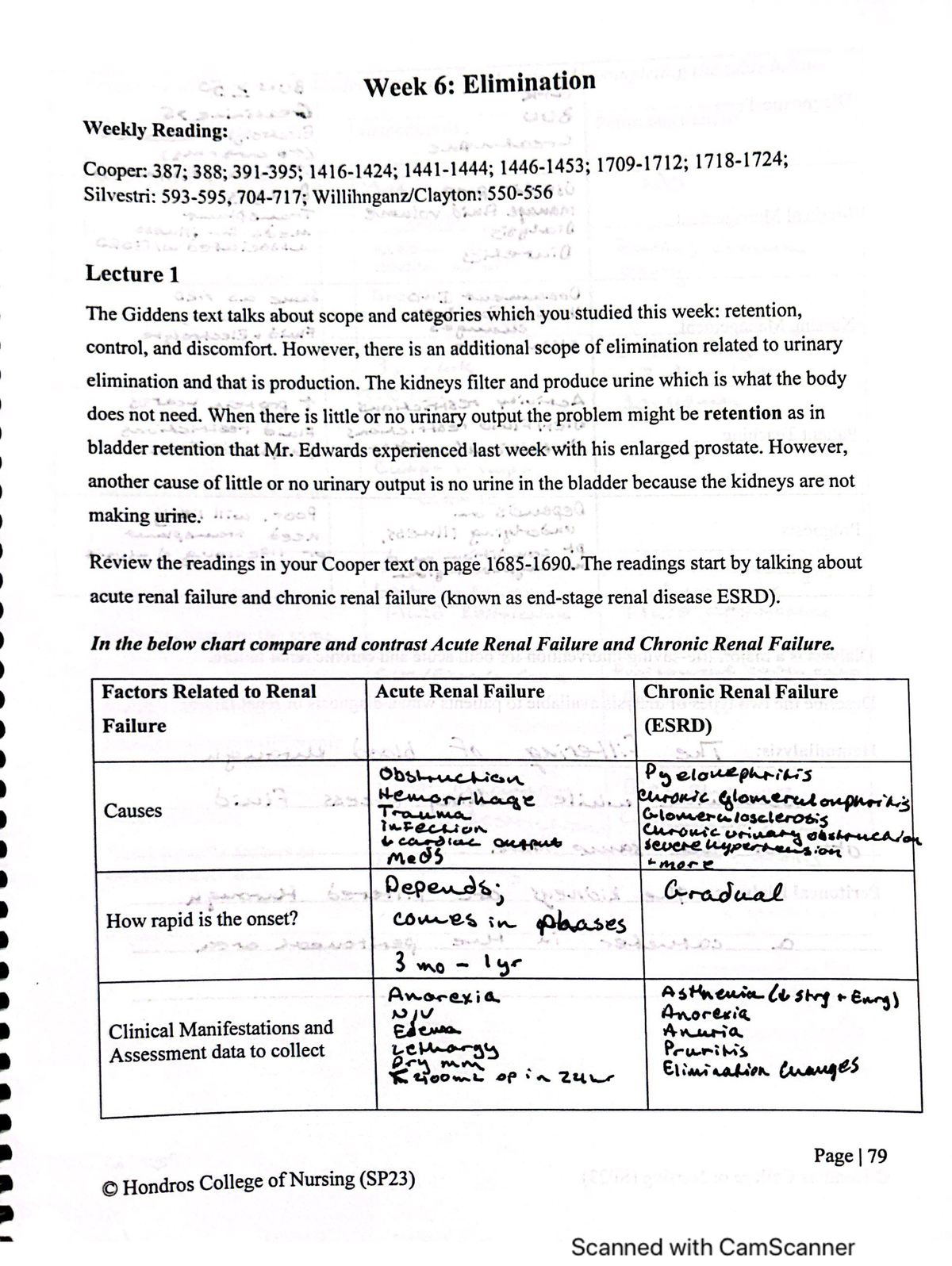 NUR 176 Week 6 - Homework Assignment Overview and Guidelines - Studocu