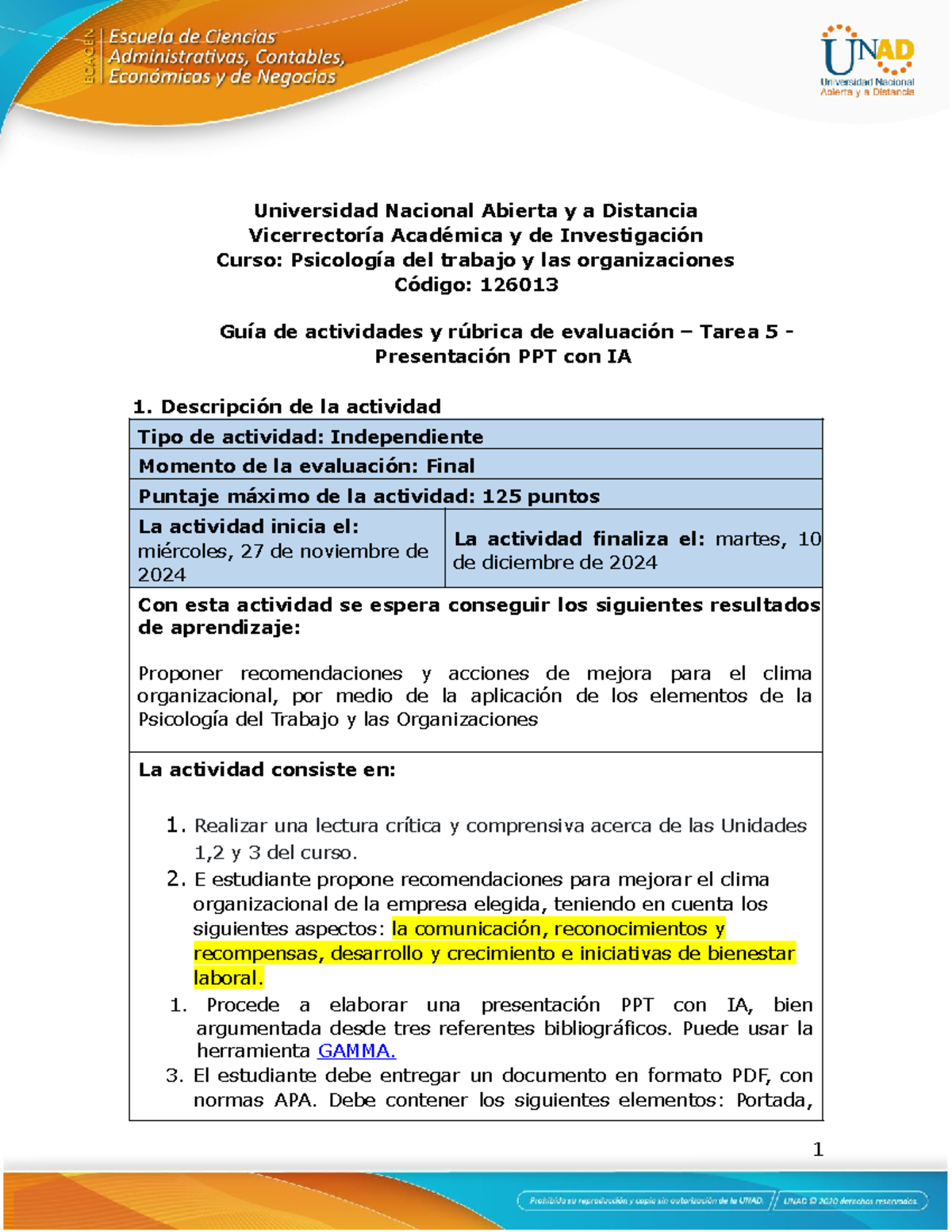Guía de actividades y rúbrica de evaluación – Tarea 5 - Presentación ...