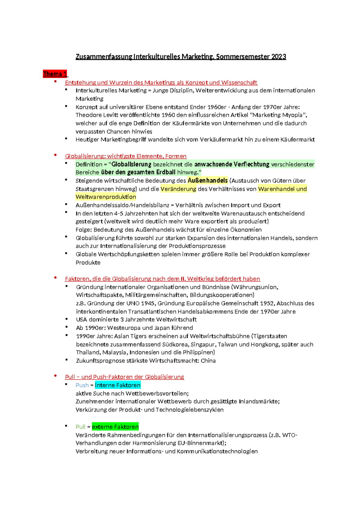 Insolvenzrecht Zusammenfassung für Studierende (Insolvenzrecht)