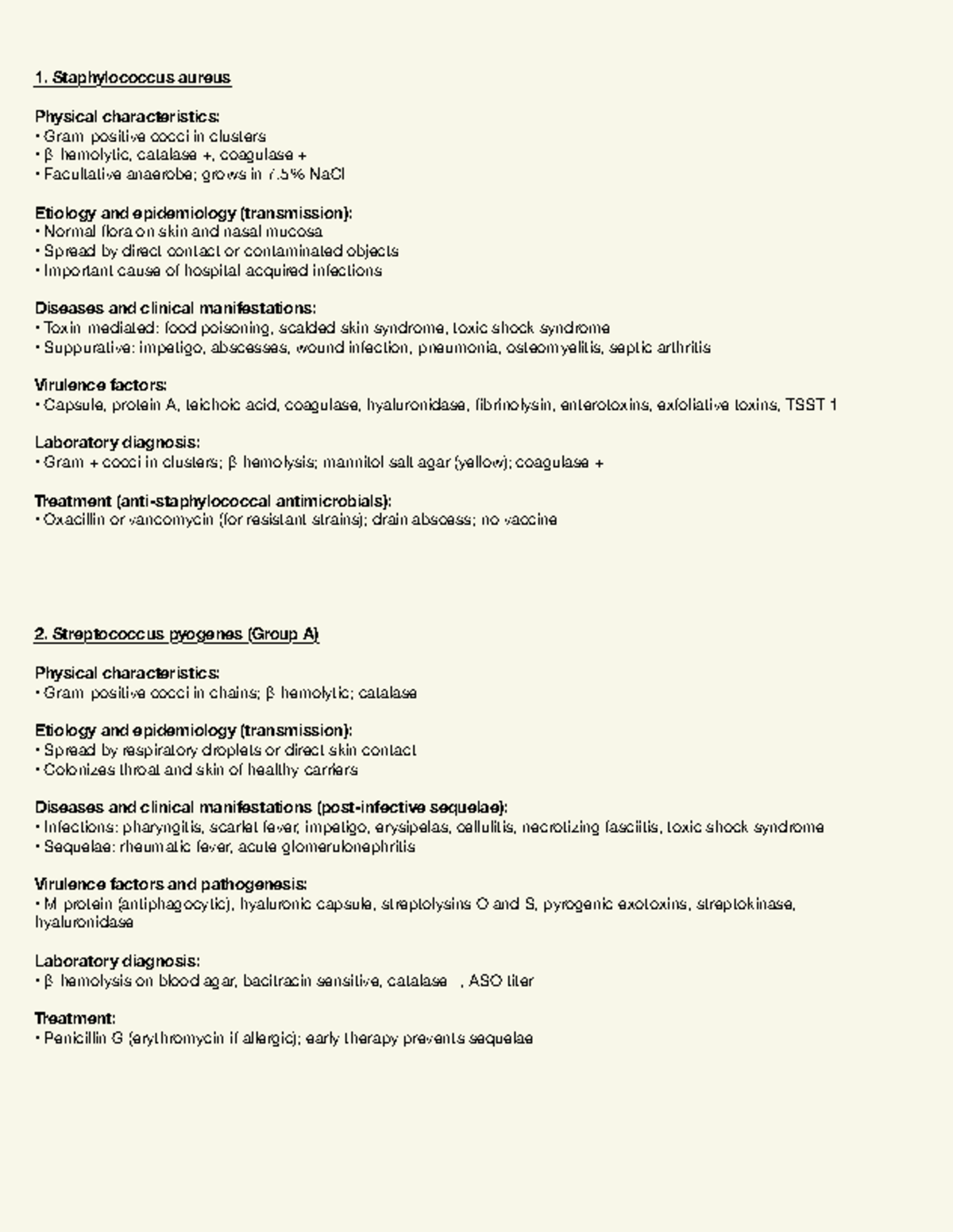 Microbiology Study Notes (1-20) - Mibi - Studocu