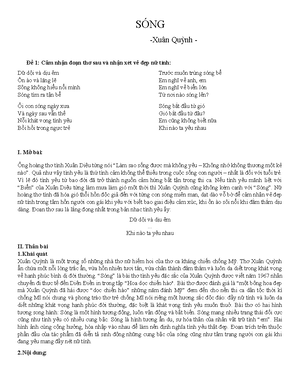 [Solved] Cc nguyn tc chung ca kt cu vn bn vn hc l g Phn tch cc v d ...