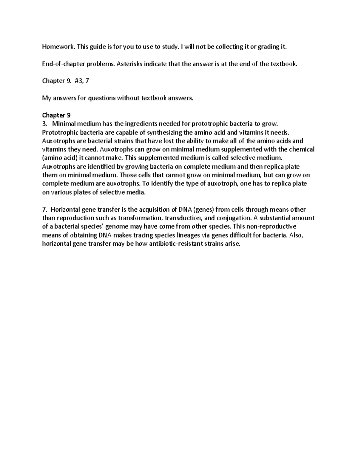 Chapter 9 Study Guide: Key Concepts & Problem Solutions - Studocu