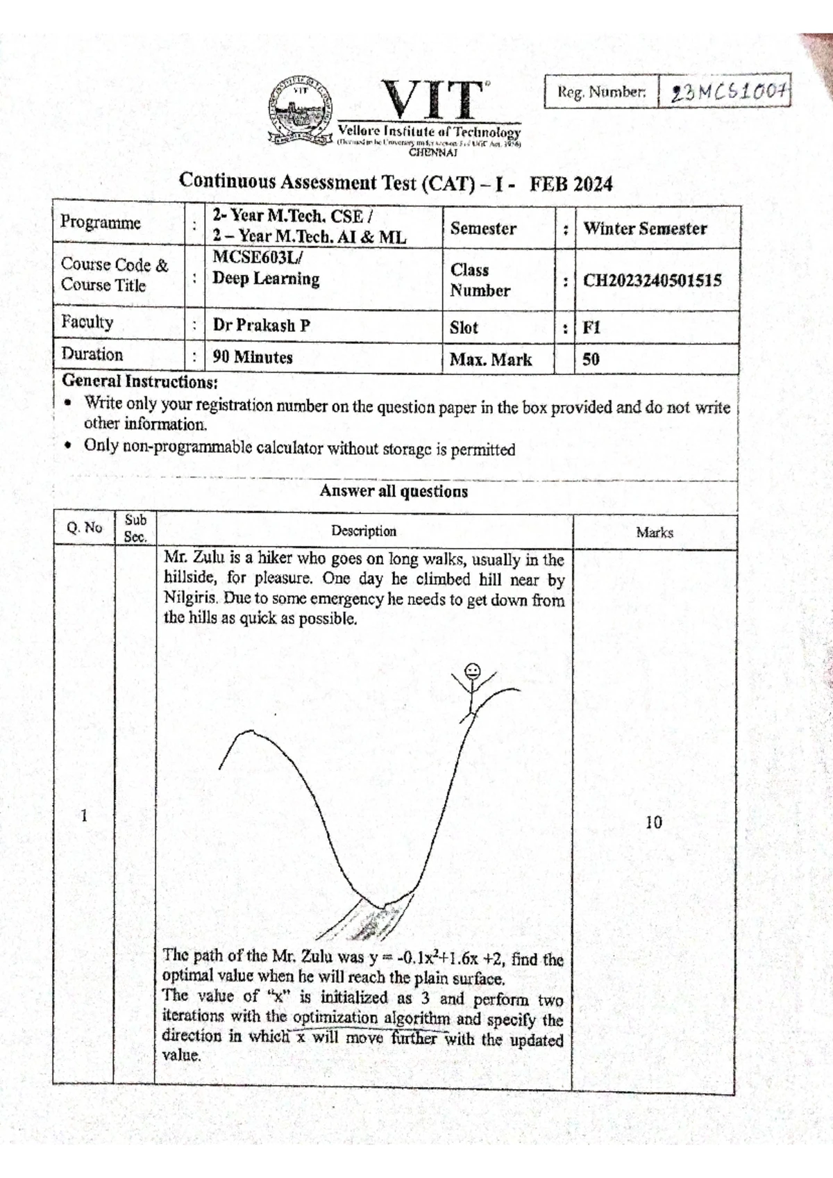 AD3501 unit 1 dl notes - deep learning - UNIT I DEEP NETWORKS BASICS ...