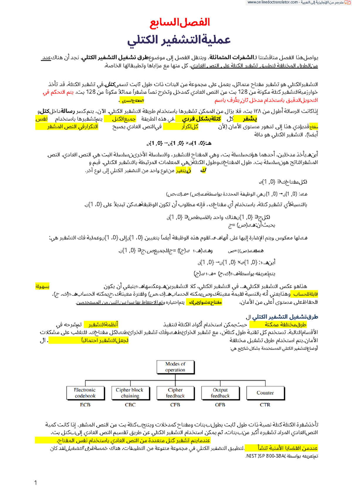 Block Cipher Operation 093129: Techniques and Applications Explained ...