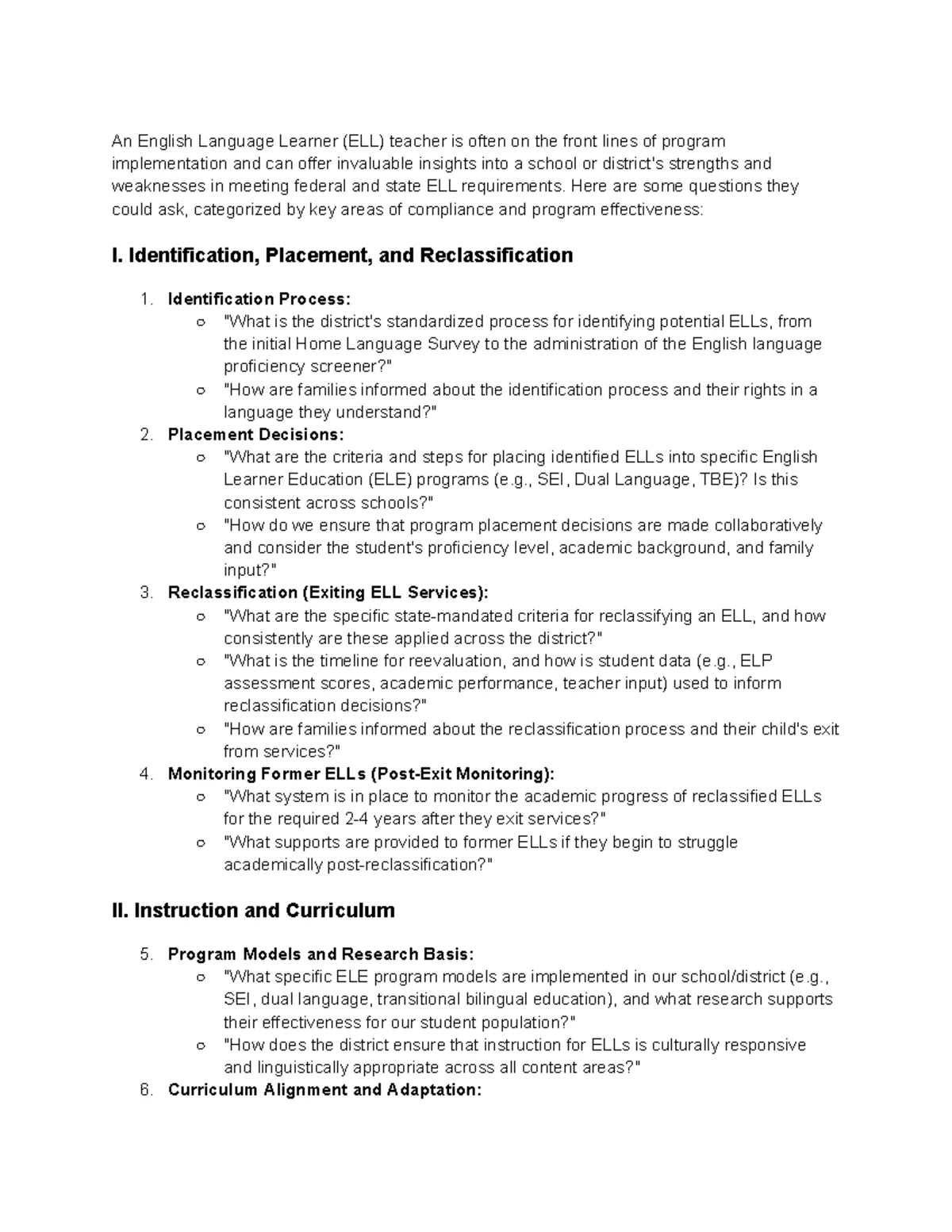 NMA 1 Task 3 - Professional Growth for ELL Teachers - Studocu