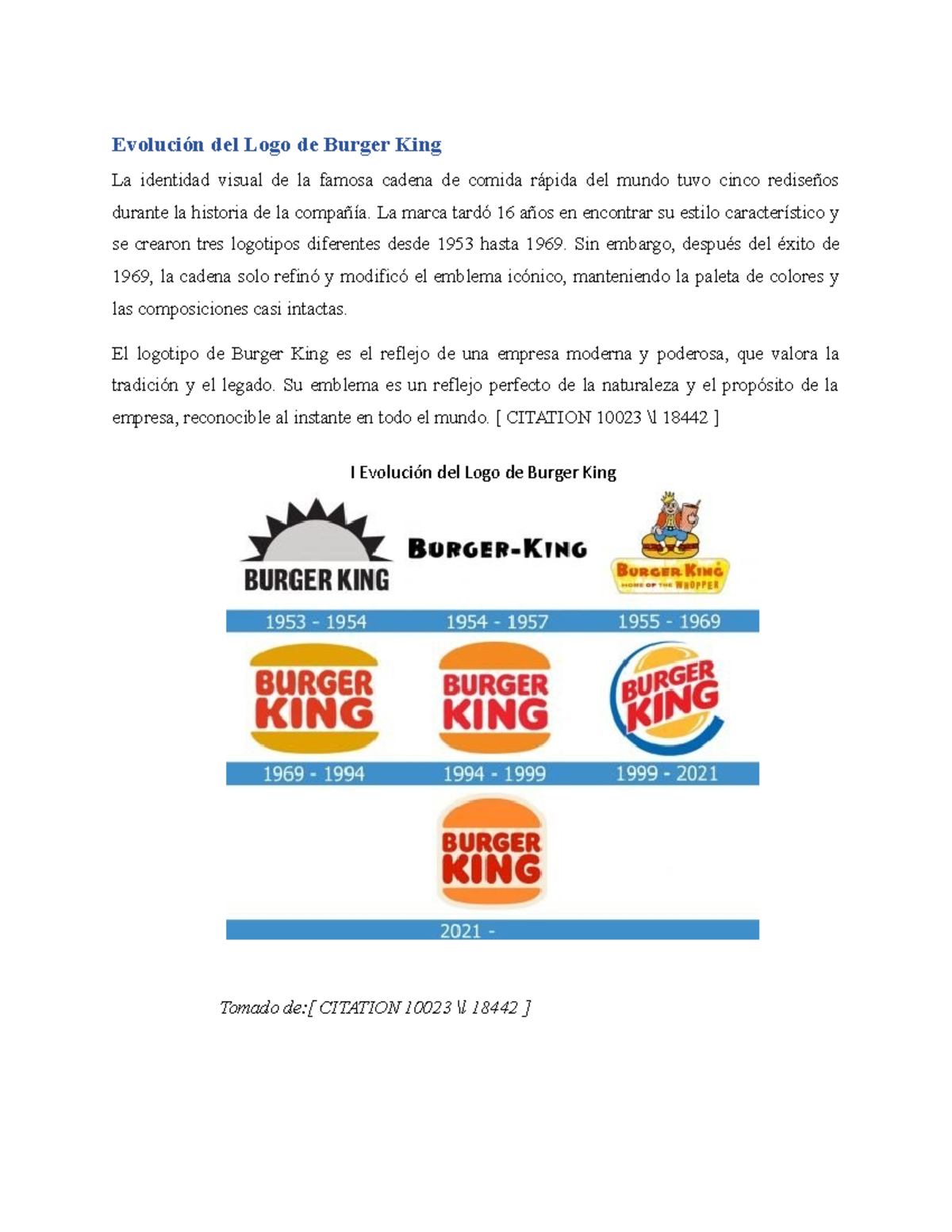 Evolución Del Logo De Burger King Burger King Took It Long Way To Got