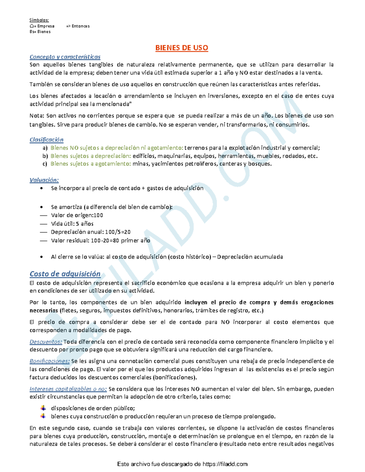 Contabilidad Patrimonial: Bienes de Uso y Depreciación - 2do Parcial ...