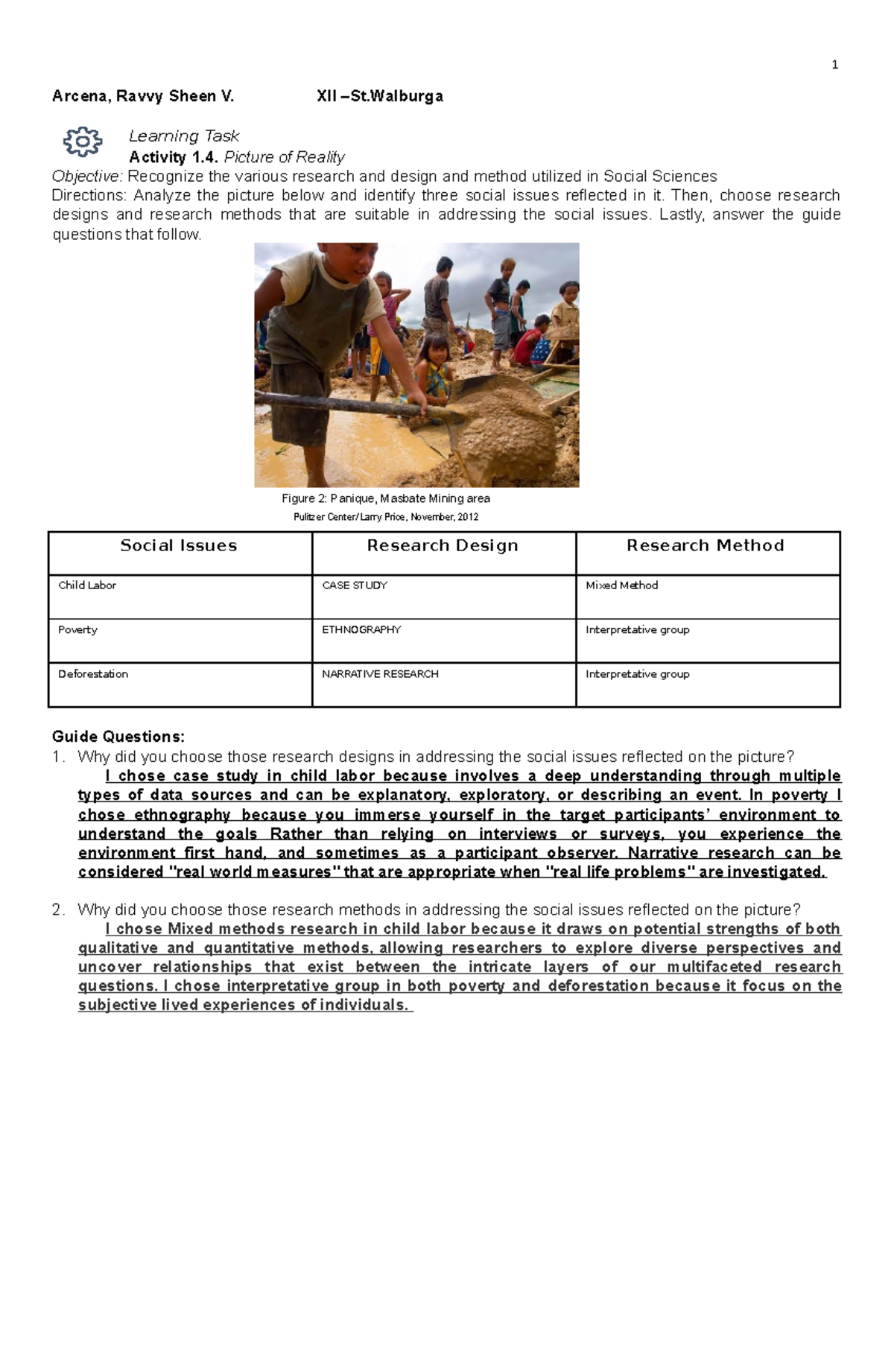 Activity 1.4: Social Issues & Research Methods in Social Science ...