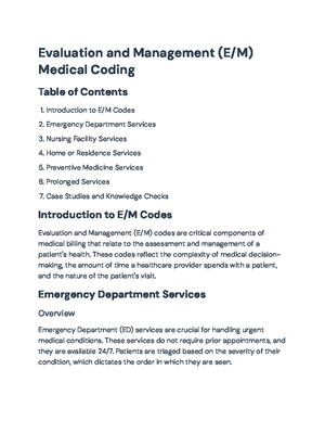 Understanding Medical Decision Making (MDM) and Its Key Modifiers - Studocu
