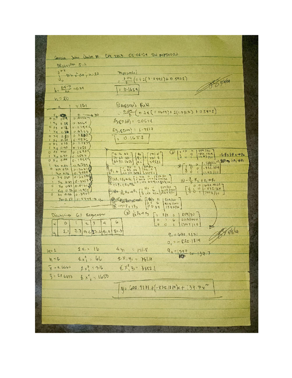 Numerical Methods: Overview and Key Techniques for Applications - Studocu