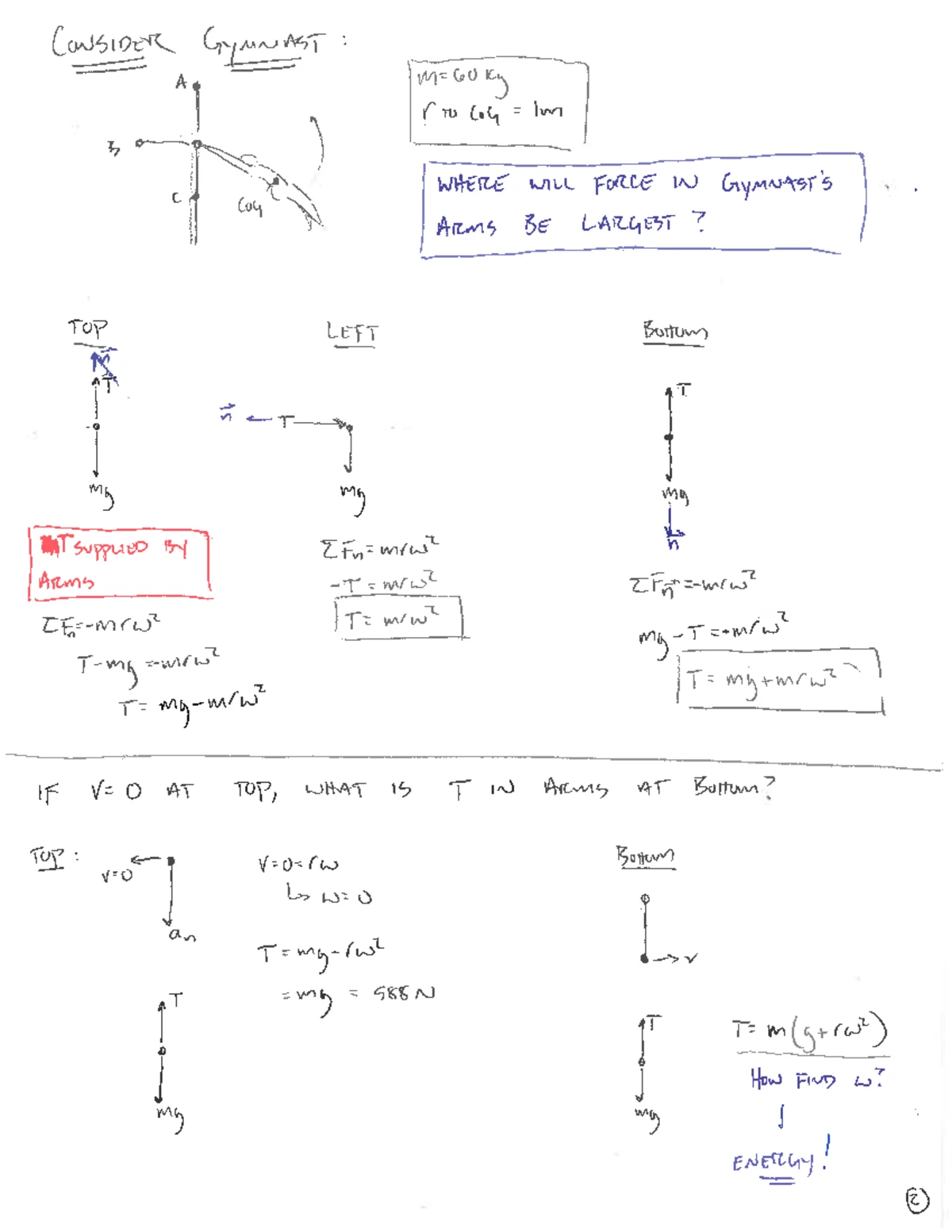 Lecture 19 Notes - Linear Kinetics & Angular Kinematics - ARE THERE ANY ...