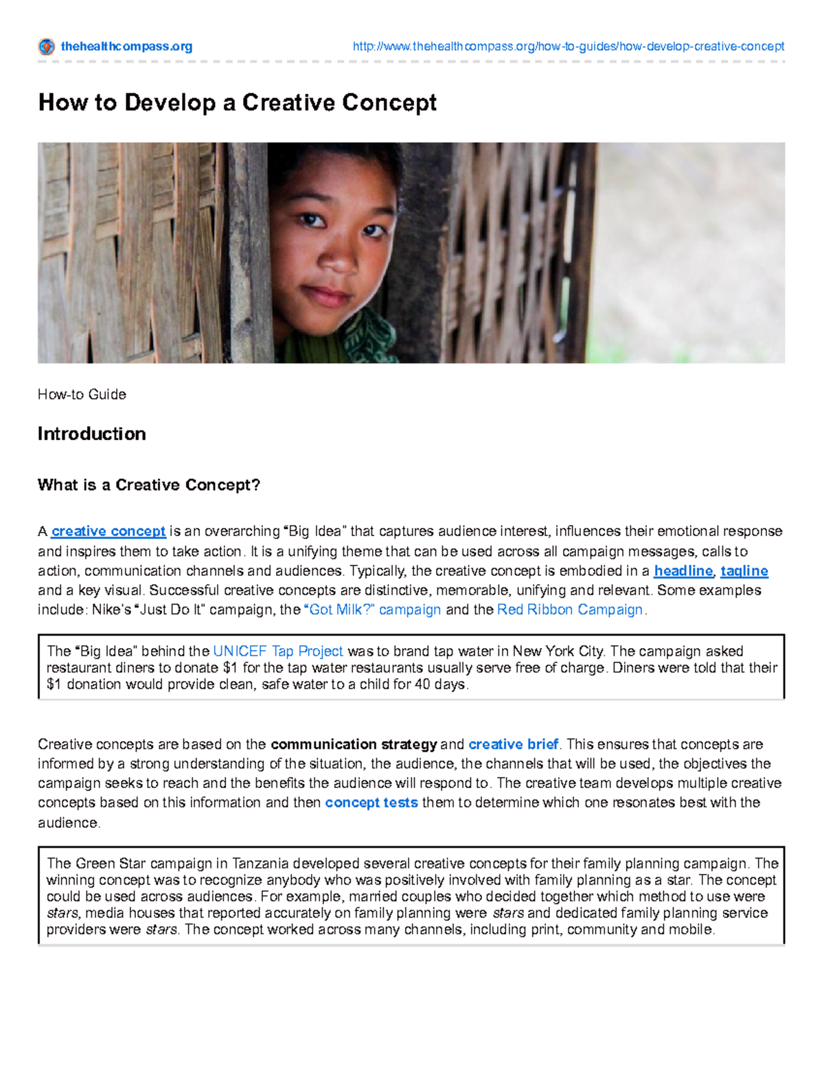 Developing Creative Concepts: A Comprehensive How-To Guide - Studocu