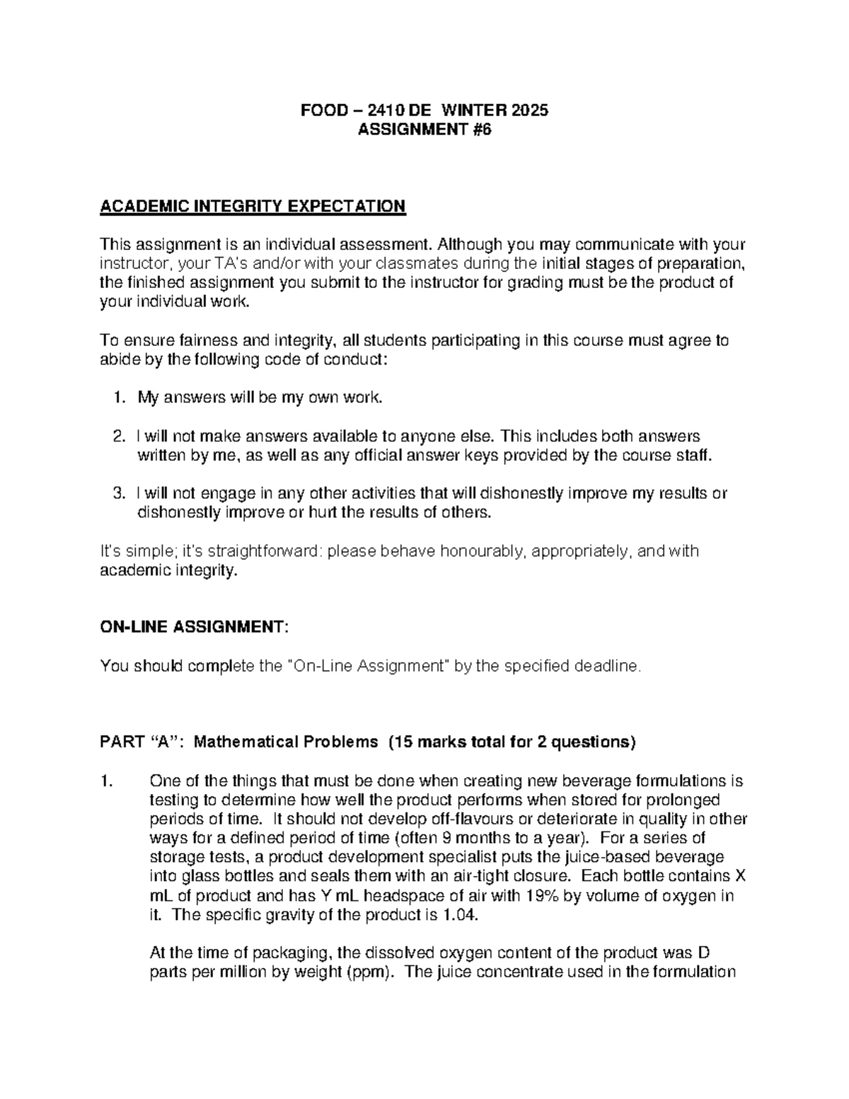 Unit6 assignment - Question 1: ID Ending in Product Volume X mL ...