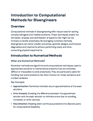 Comprehensive Guide to Numerical Error Analysis & MATLAB Methods ...