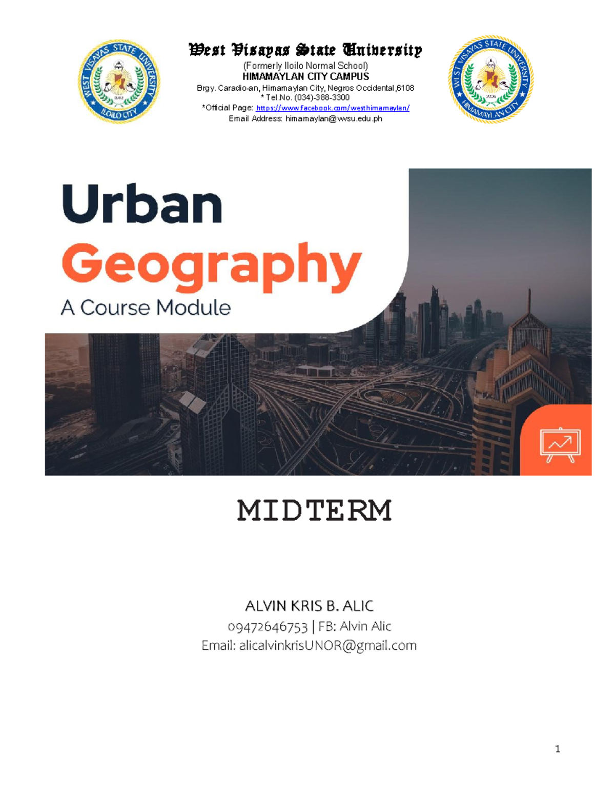 SSE221- Urban Geography Midterm Review and Study Guide - Studocu