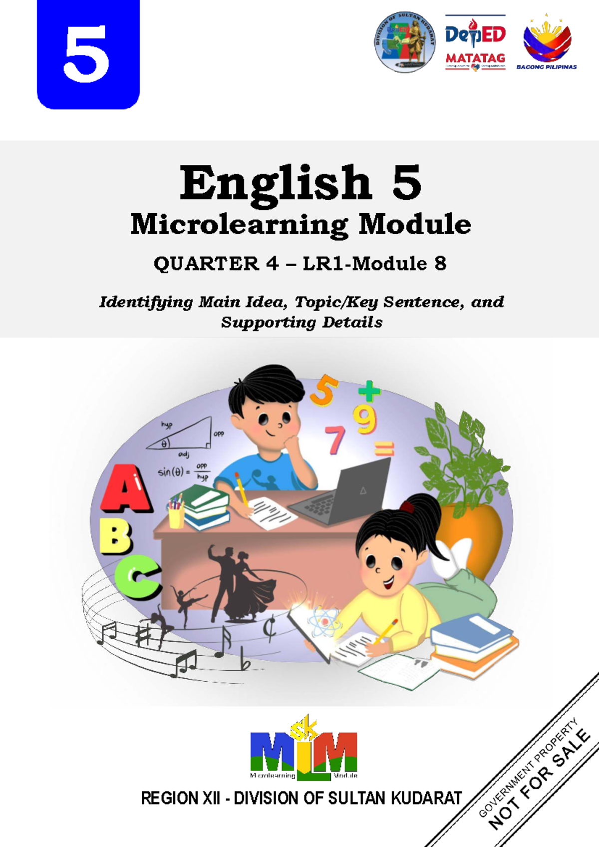 English 5 Microlearning Module Q4: Identifying Main Idea & Details ...