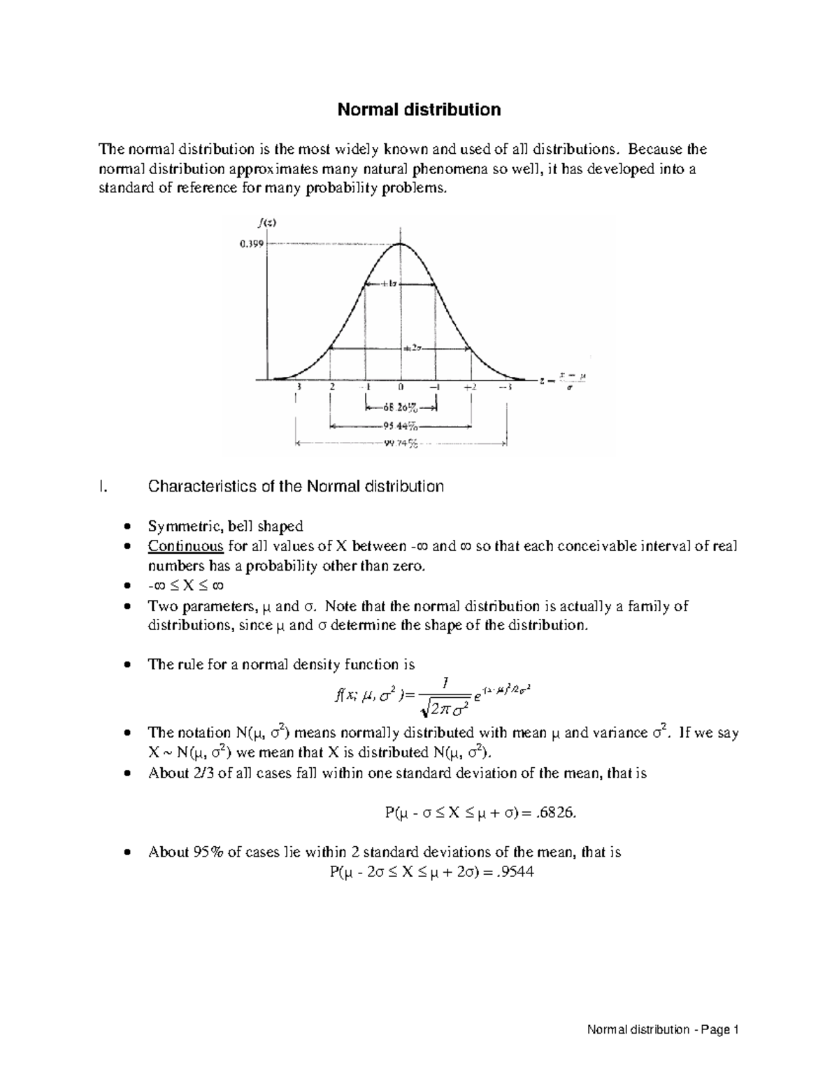 Normal Distribution: Characteristics, Applications, and Approximations ...