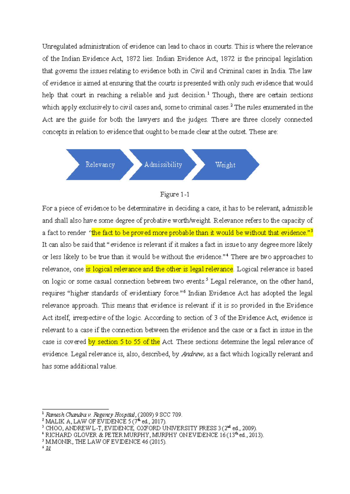 Expert evidence and law - Unregulated administration of evidence can ...