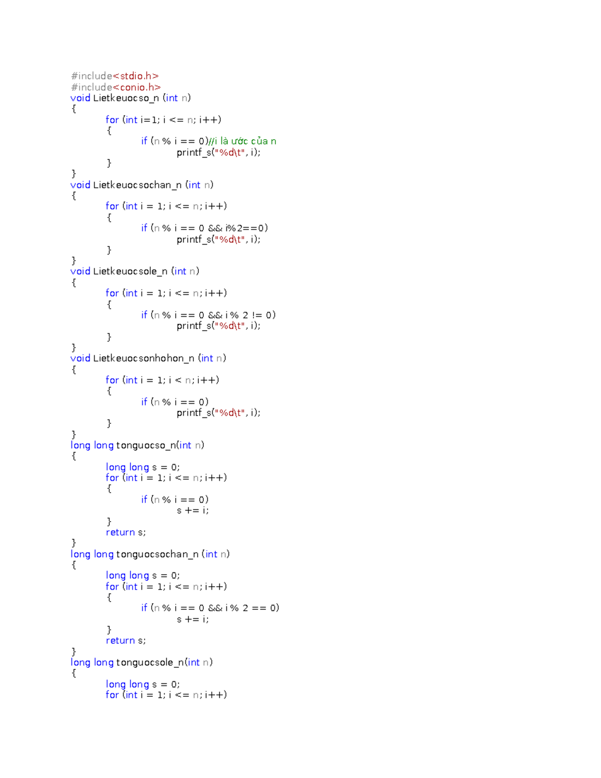 Dang bai uoc so(code) - Dang_bai_uoc_so(code) - #include #include void ...