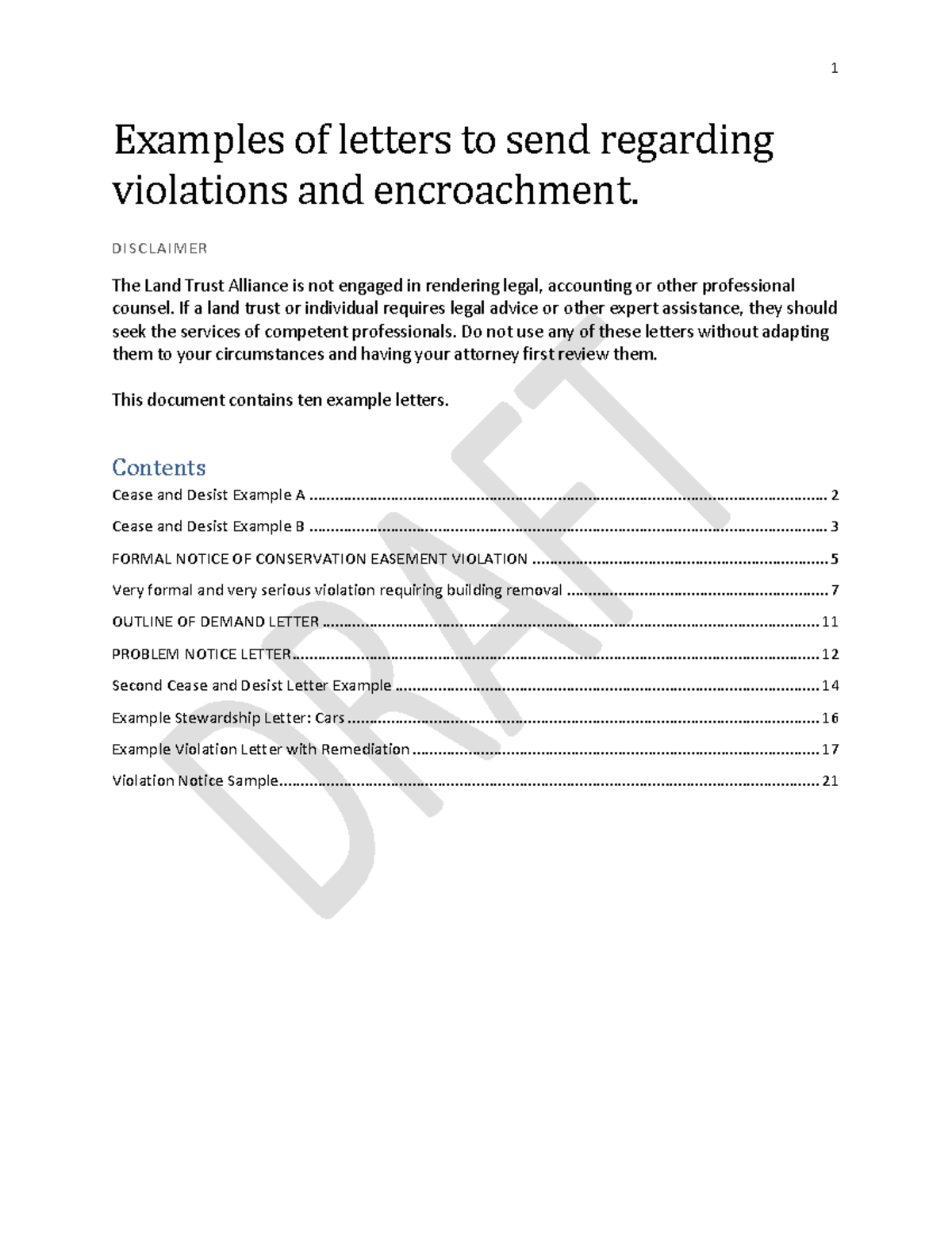 Examples of Violation and Encroachment Letters (CE 101) - Studocu