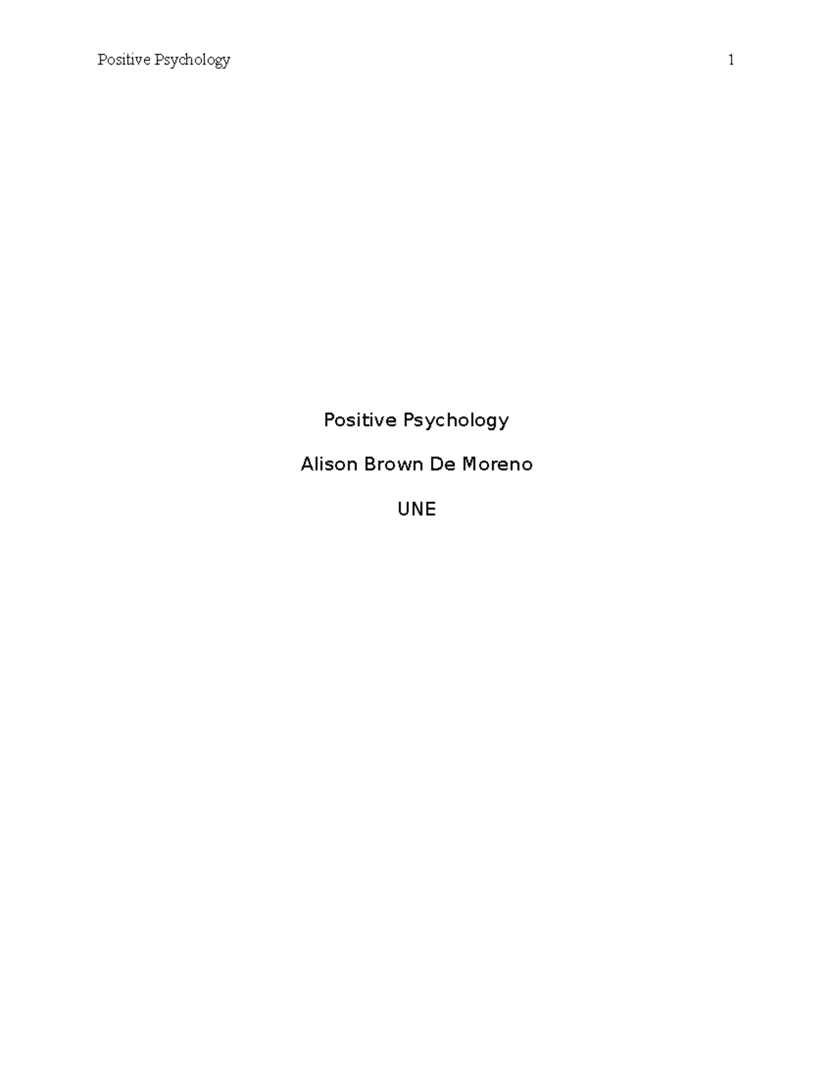 Psych 101: Insights and Critiques of Positive Psychology - Studocu
