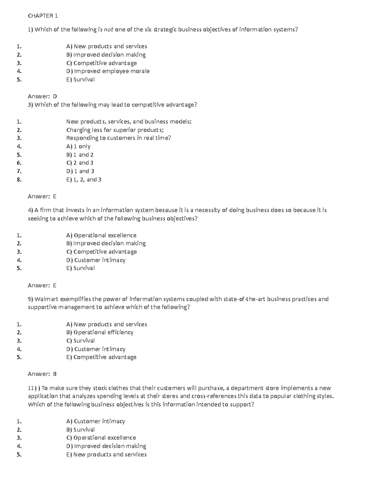 Chapter 1 and Chapter 2 Summary for Course Code 4EFF6712 Midterm Exam ...
