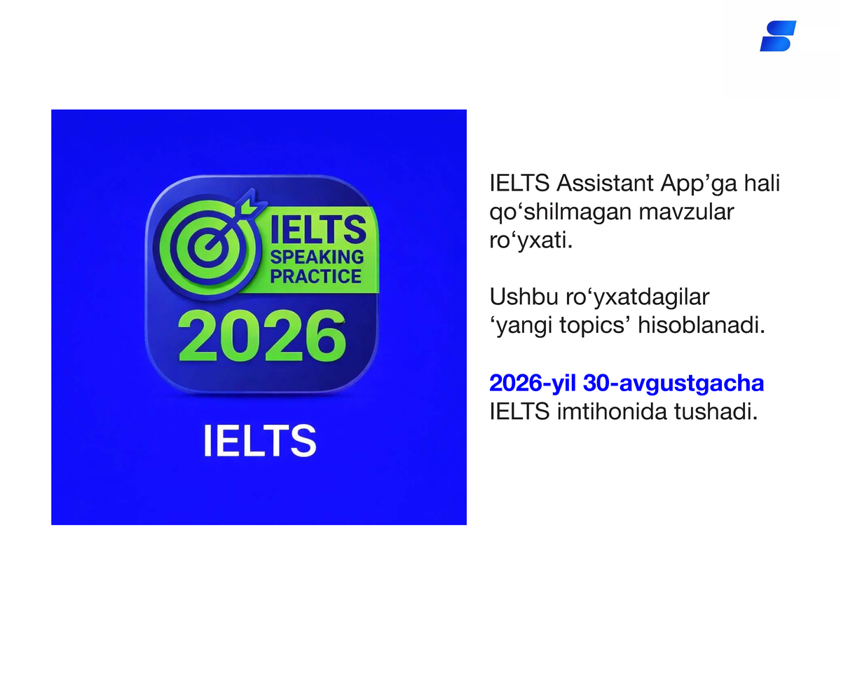 IELTS Speaking Part 1 Topics (Jan-Aug 2026) - New Insights - Studocu