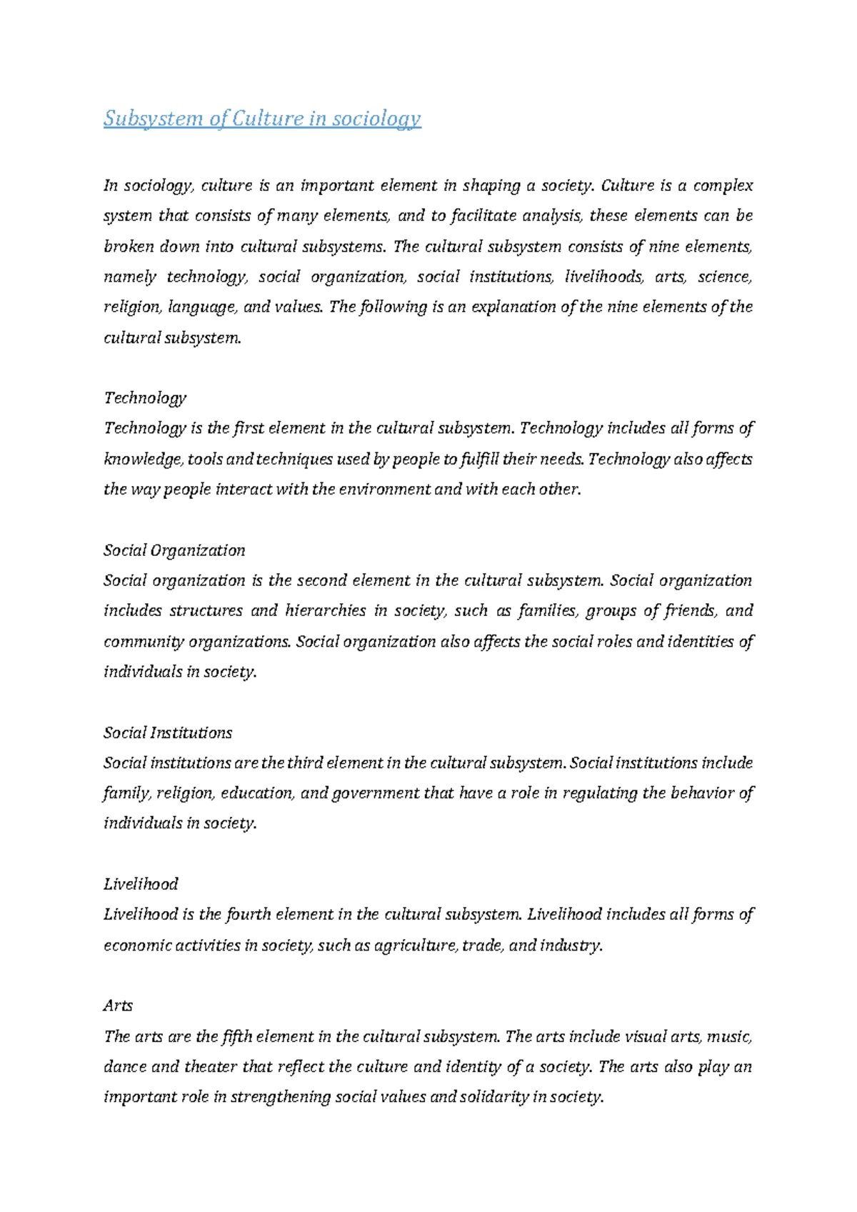 Basic Concept Of Social System - Basic Concept Of Social System Social ...
