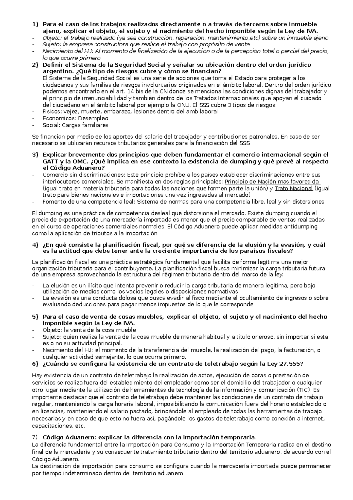 Modelos parciales - Admin Tributaria - prof Cosenza - Document Preview