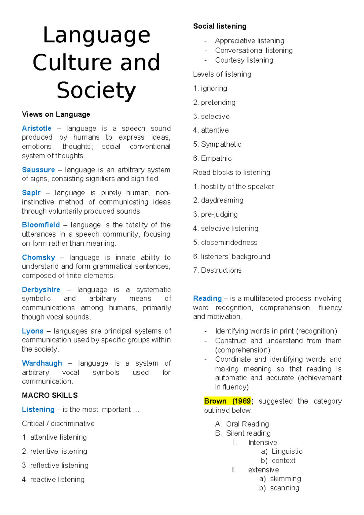 Language Culture and Society - Language Culture and Society Views on ...