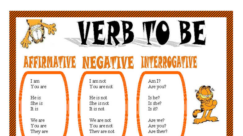 VERB TO BE - Complete Sentences Exercise (ENG101) - Studocu