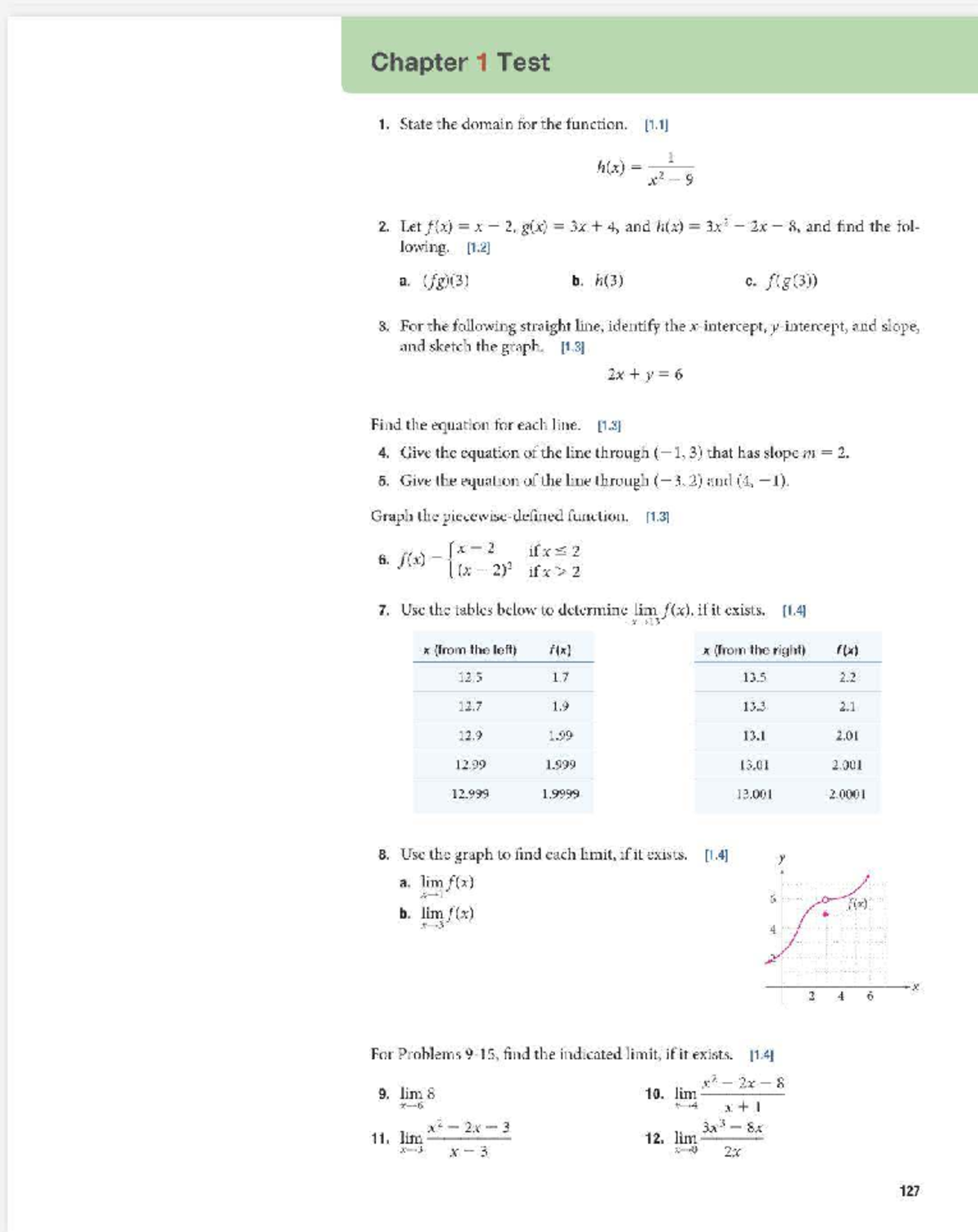 Final Exam Study Guide for Course XYZ 101: Chapter 1 Test Review - Studocu