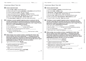Brainy kl5 Unit Test 2 A - SŁOWNICTWO - UNIT 2 TEST A Imię i ...