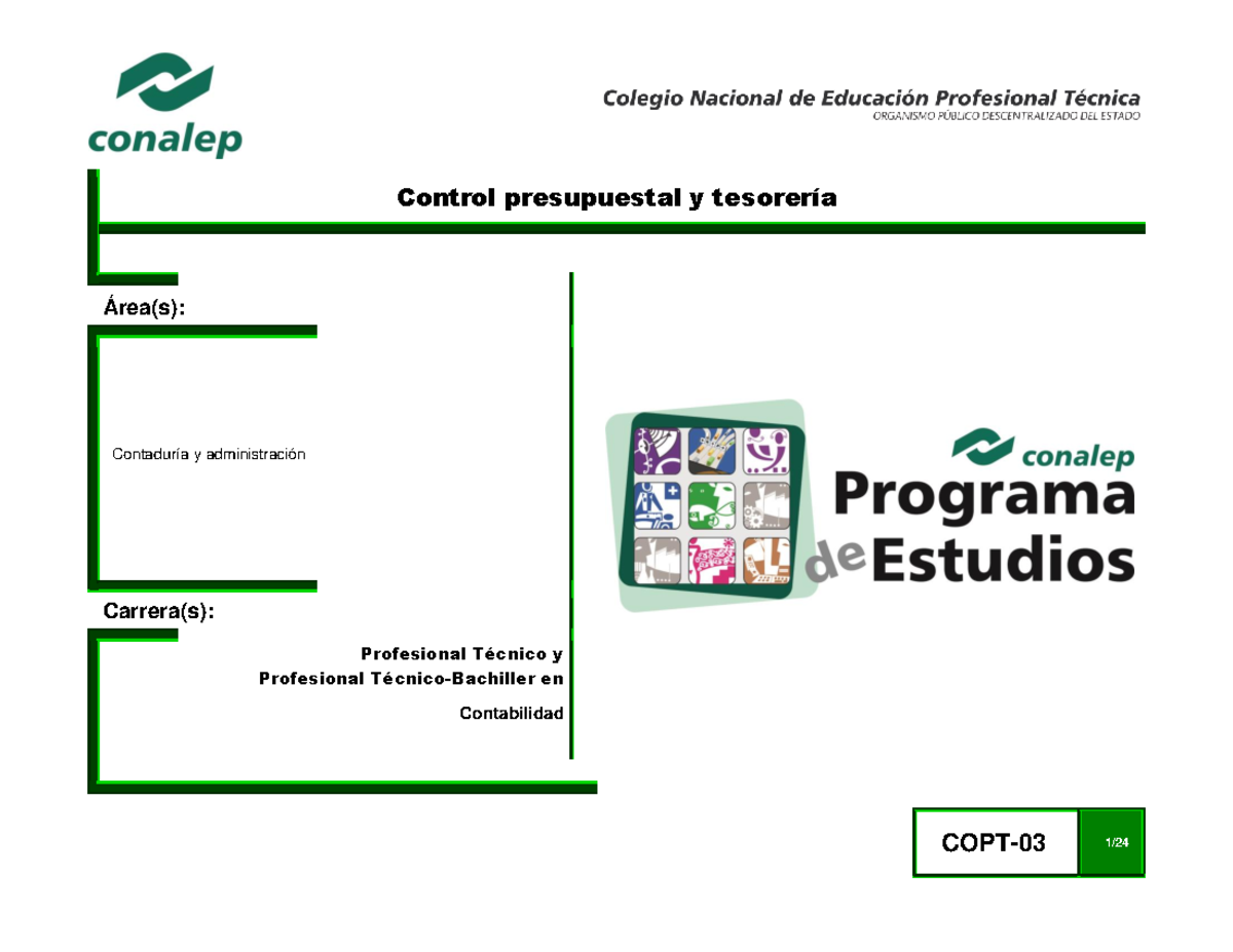 guias para apoyo al estudiante del conalep - Autogestión del