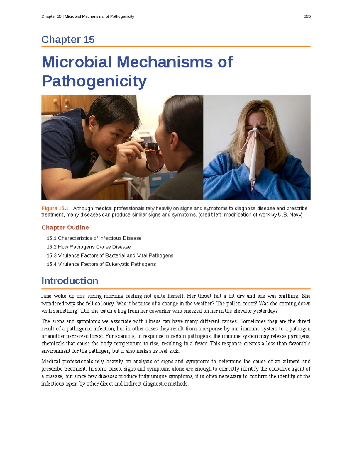 Lecture Notes on Microbial Pathogenicity and Infectious Disease (BIO ...