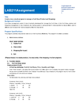 OOP with Java Lab - LAB211 - FPT - Studocu