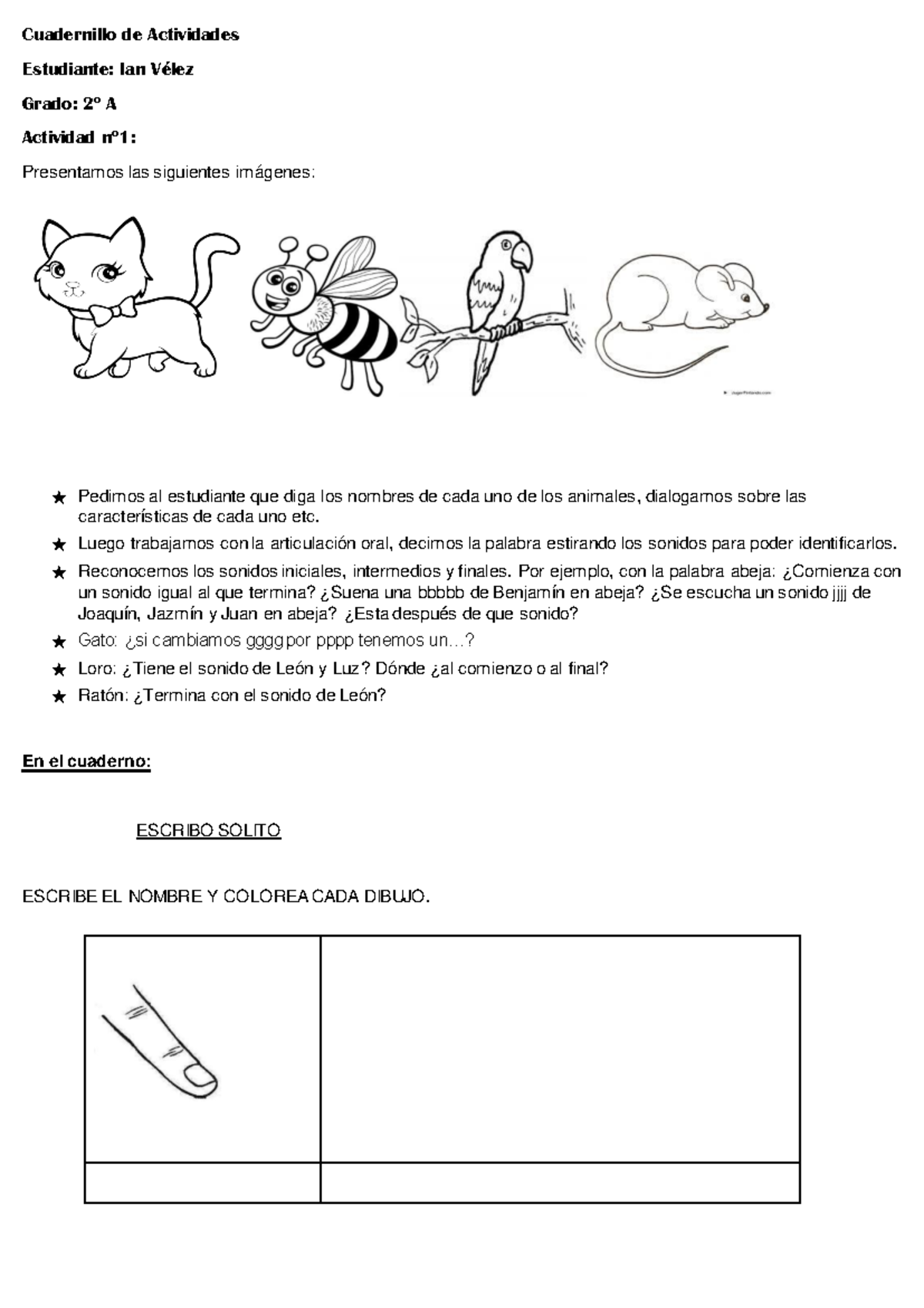 Cuadernillo de Actividades - Practicas del Lenguaje 2º A - Studocu
