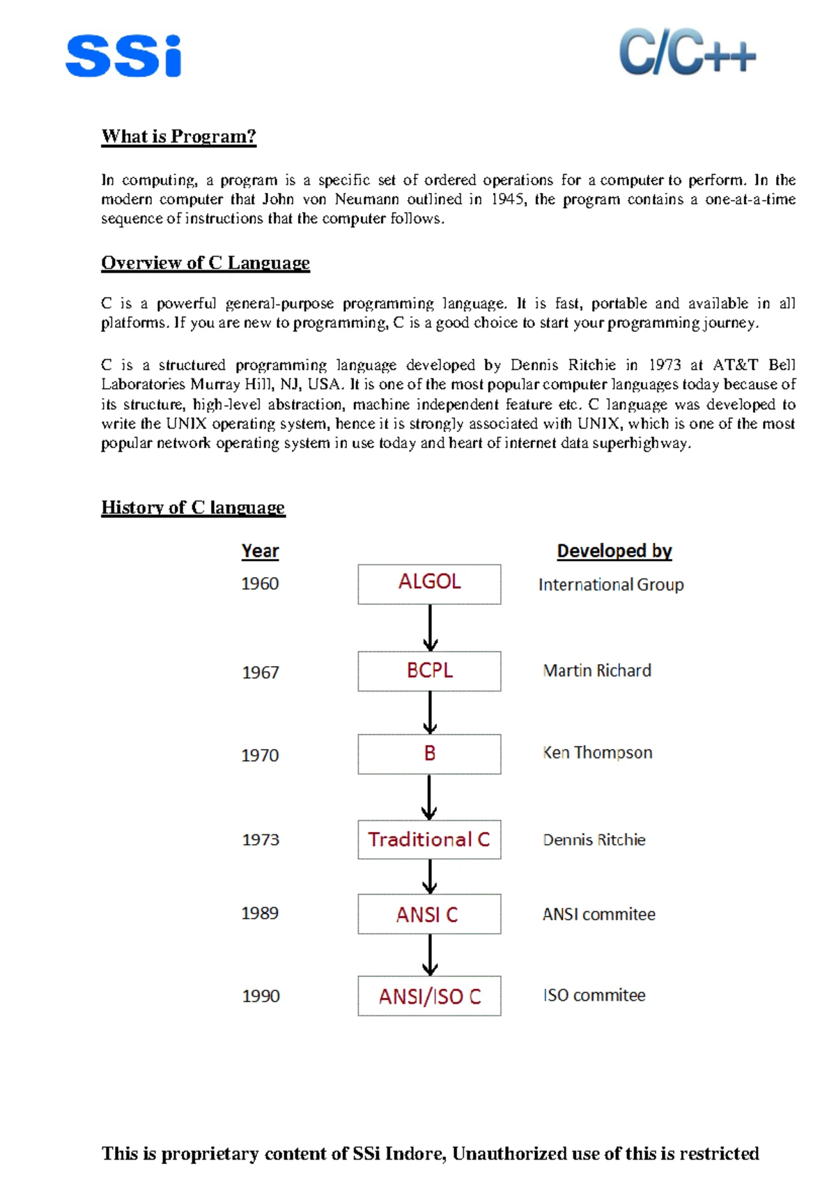 C Module 4 Control flow structure - Control flow Structure We have seen ...
