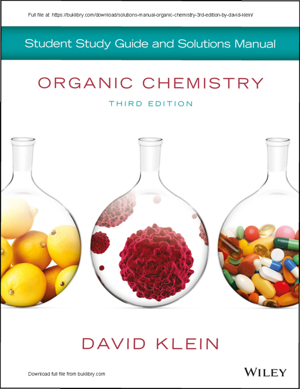 Solutions Manual for Organic Chemistry (3rd Edition) - Studocu