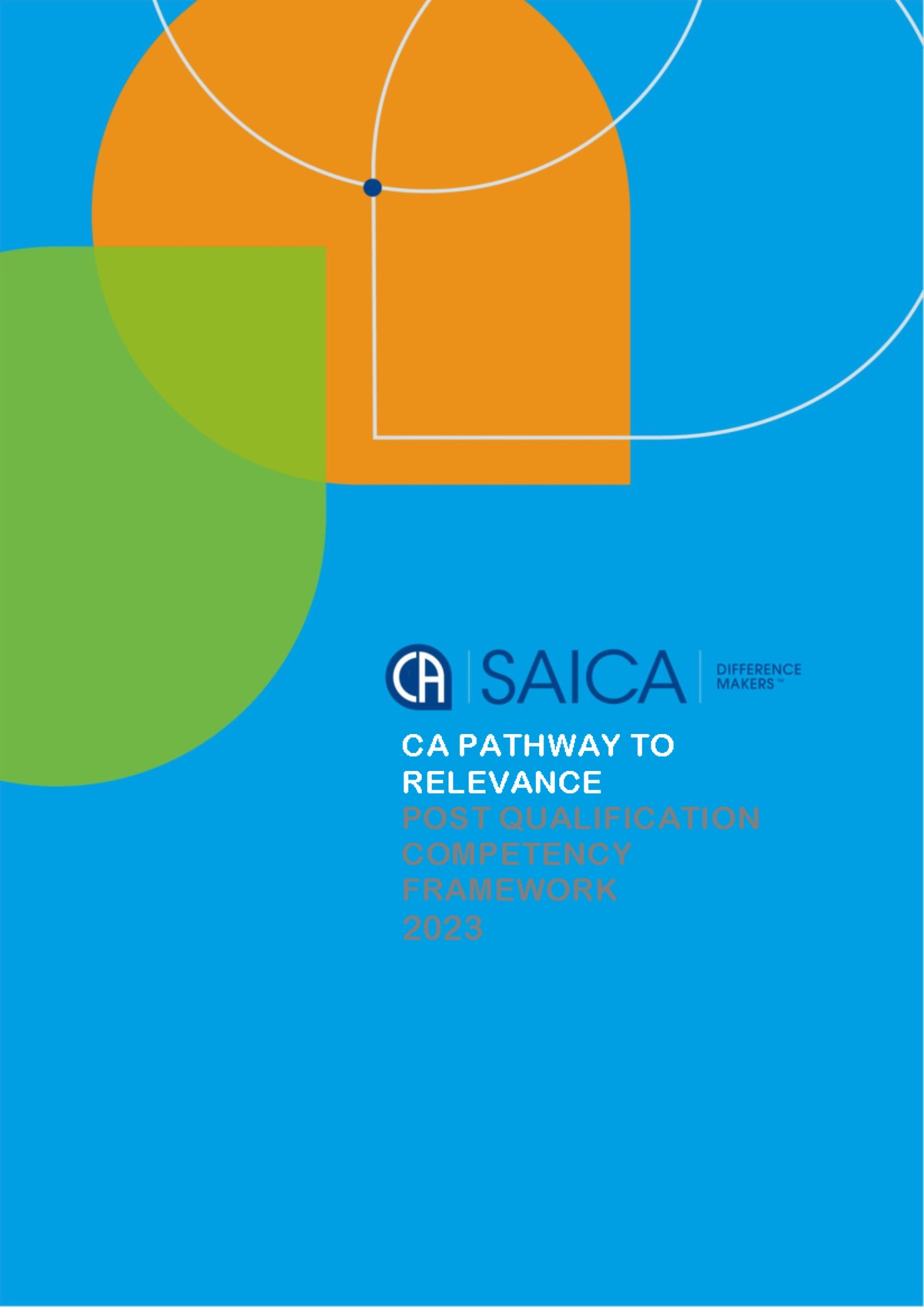 CA(SA) 2023 Post Qualification Competency Framework Overview - Studocu