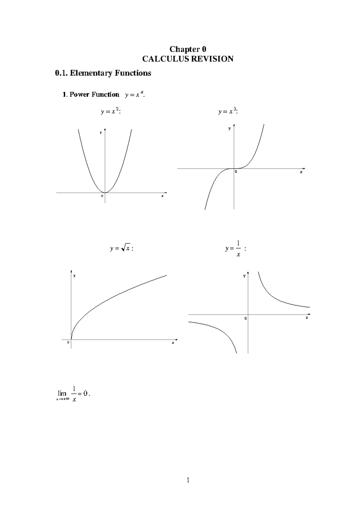 Final Exam Revision for First Year Calculus (MATH101) - Studocu