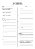 Practice materials for Studying Mathematical Methods- Unit 1 in VCE ...