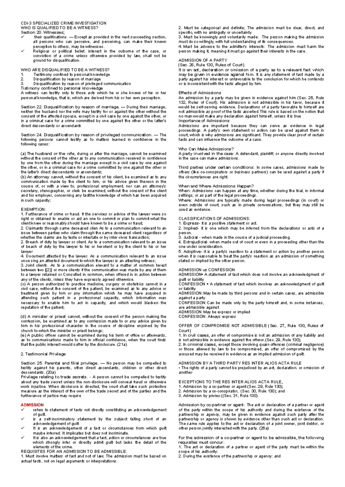 LEA-4 Final Exam Notes: Law Enforcement Operations & Crime Mapping ...