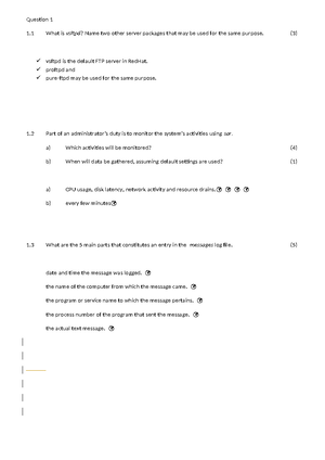 CompTIA N+ exam Question examples - A systems administrator needs to ...