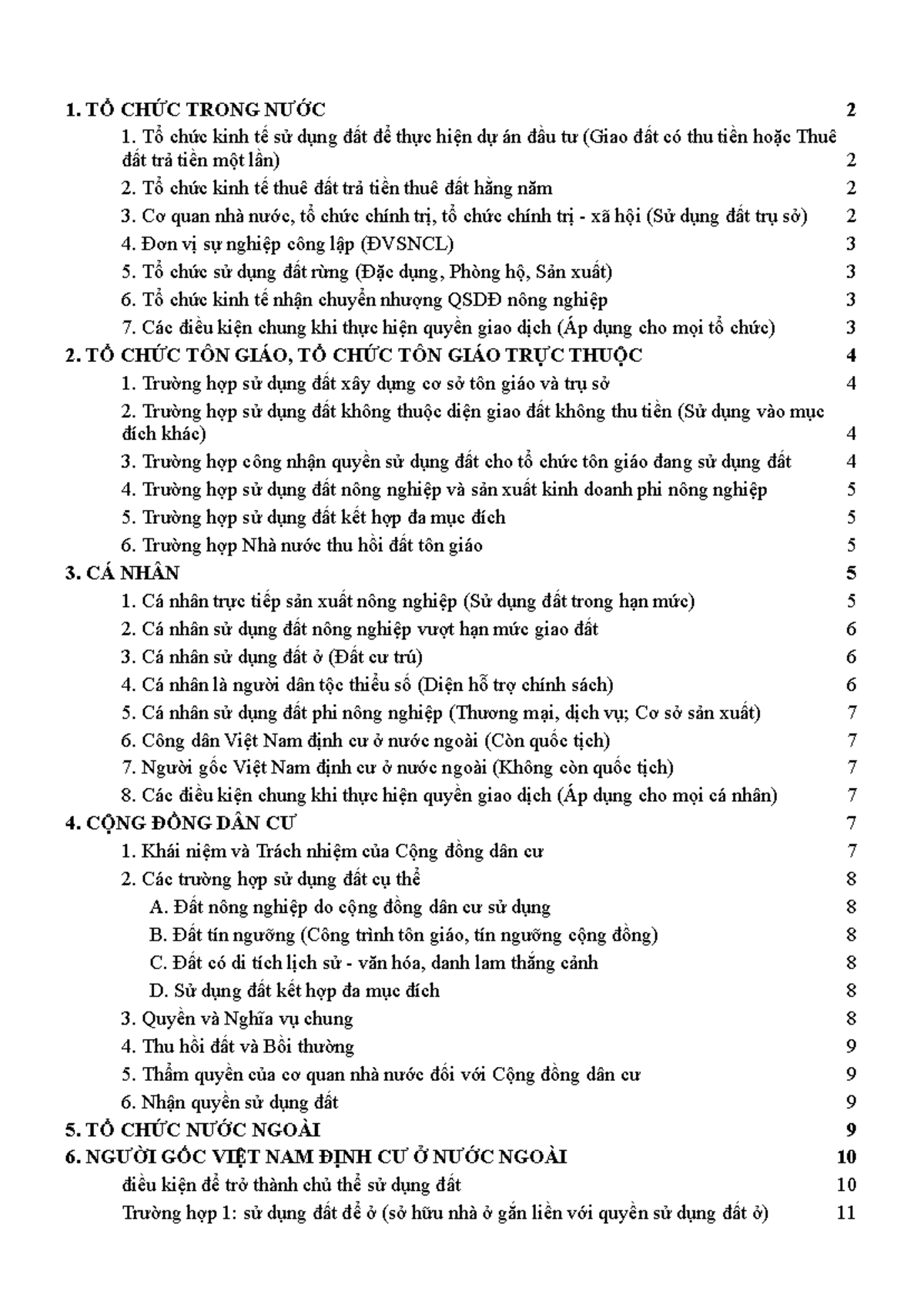 Luật Đất Đai - BÀI TẬP Nhận Định và Tình Huống (Mã: 2024) - Studocu