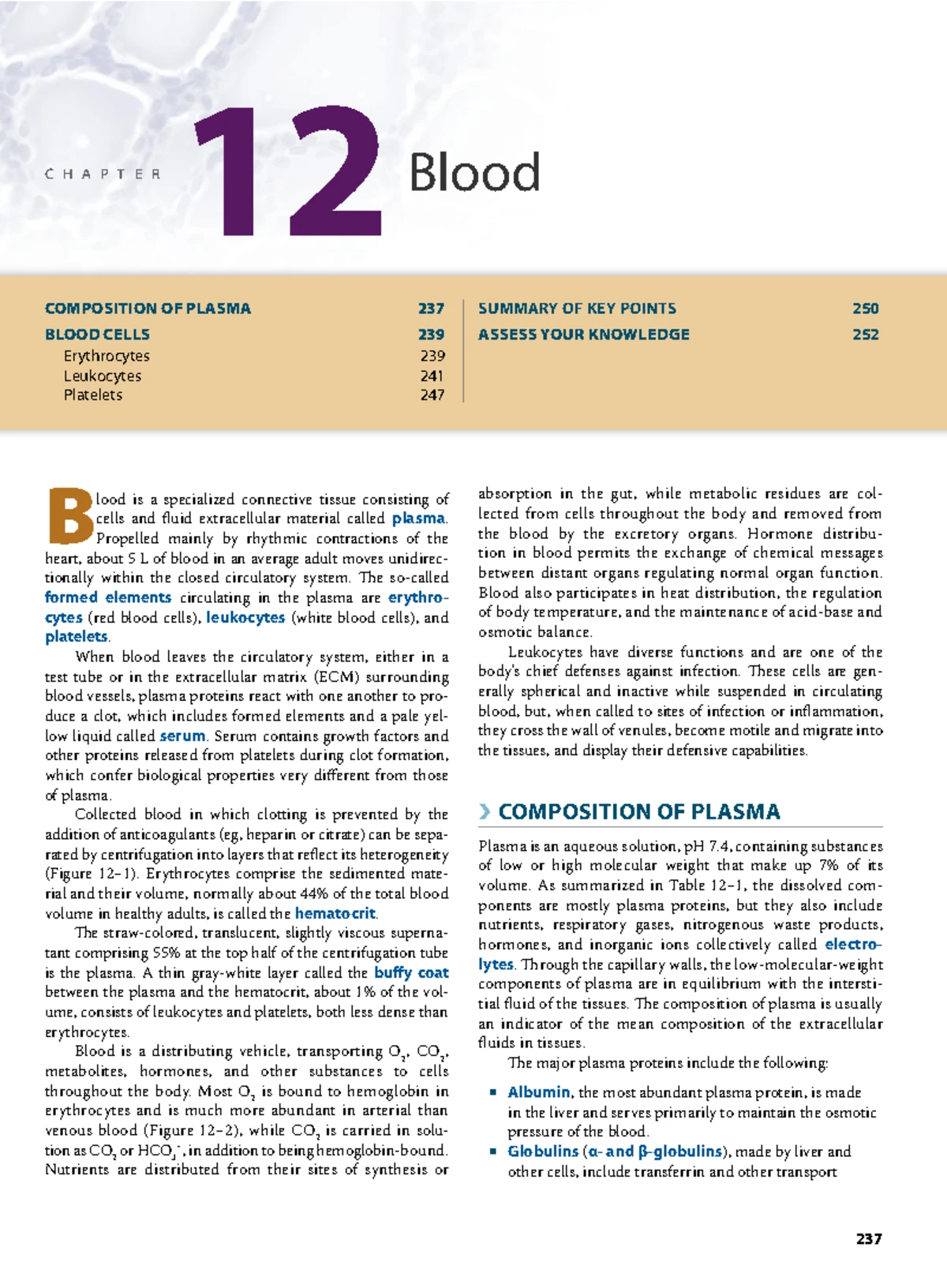Chapter 19: The Urinary System - Functions, Structure, and Circulation ...