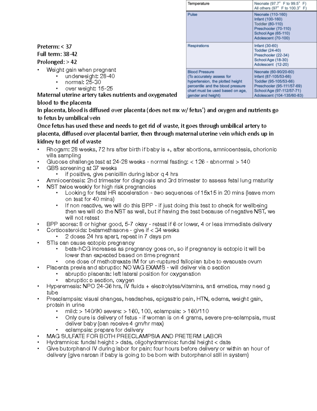 MCN Final Exam Study Guide: Maternal Health Insights and Key Concepts ...