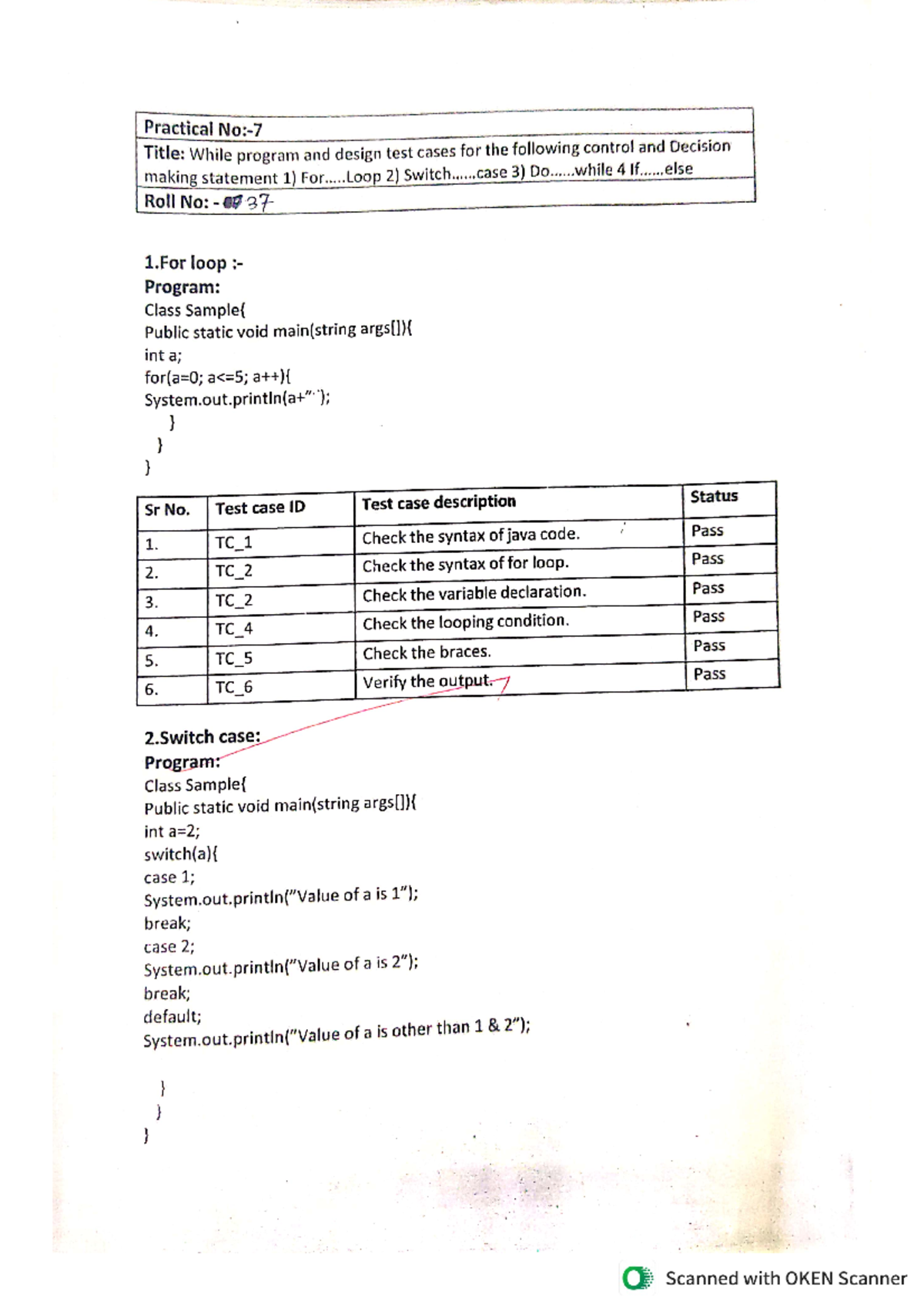 STE PR No 7: Practical Report for Science Experiments - Studocu