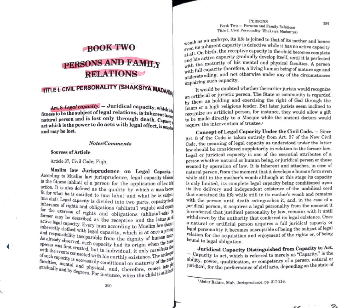 Title pd 1083 book ii civil personality family relations overview ...