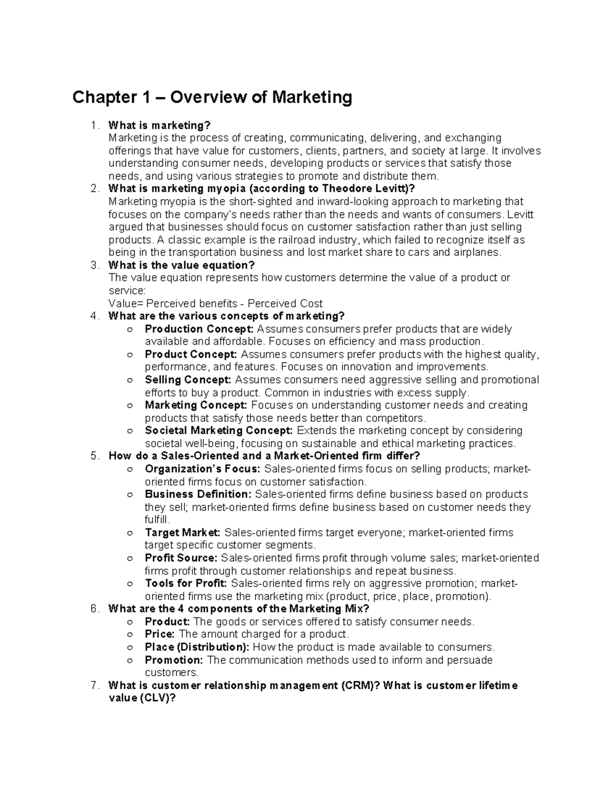 Course Code ECN 202 Midterm Study Guide and Key Concepts - Chapter 1 ...